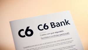 crédito com garantia C6 Bank